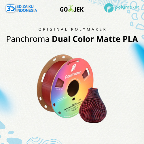 Polymaker Panchroma Dual Color Matte PLA NEW Polyterra 3D Printer FIlament High Detail Low Tolerance 